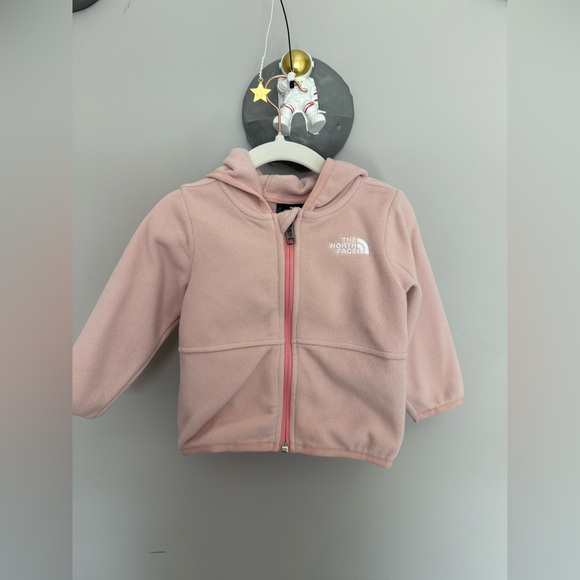 The North Face Light Pink Baby Fleece Jacket - Picture 1 of 3